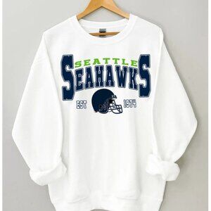 Bohemian Seattle Seahawks Football Sweatshirt Vintage Style Seattle Football Tee